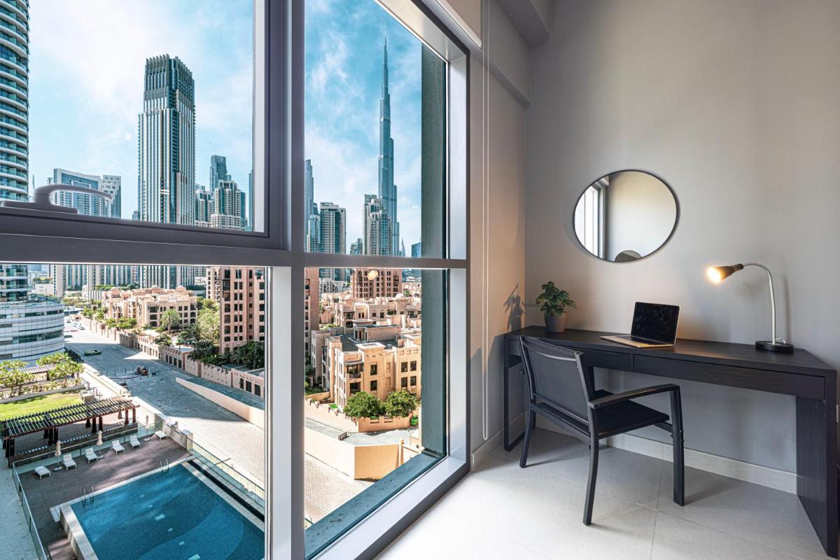 1Bedroom 2 beds Burj Khalifa Views- 5min Walk to Burj Khalifa