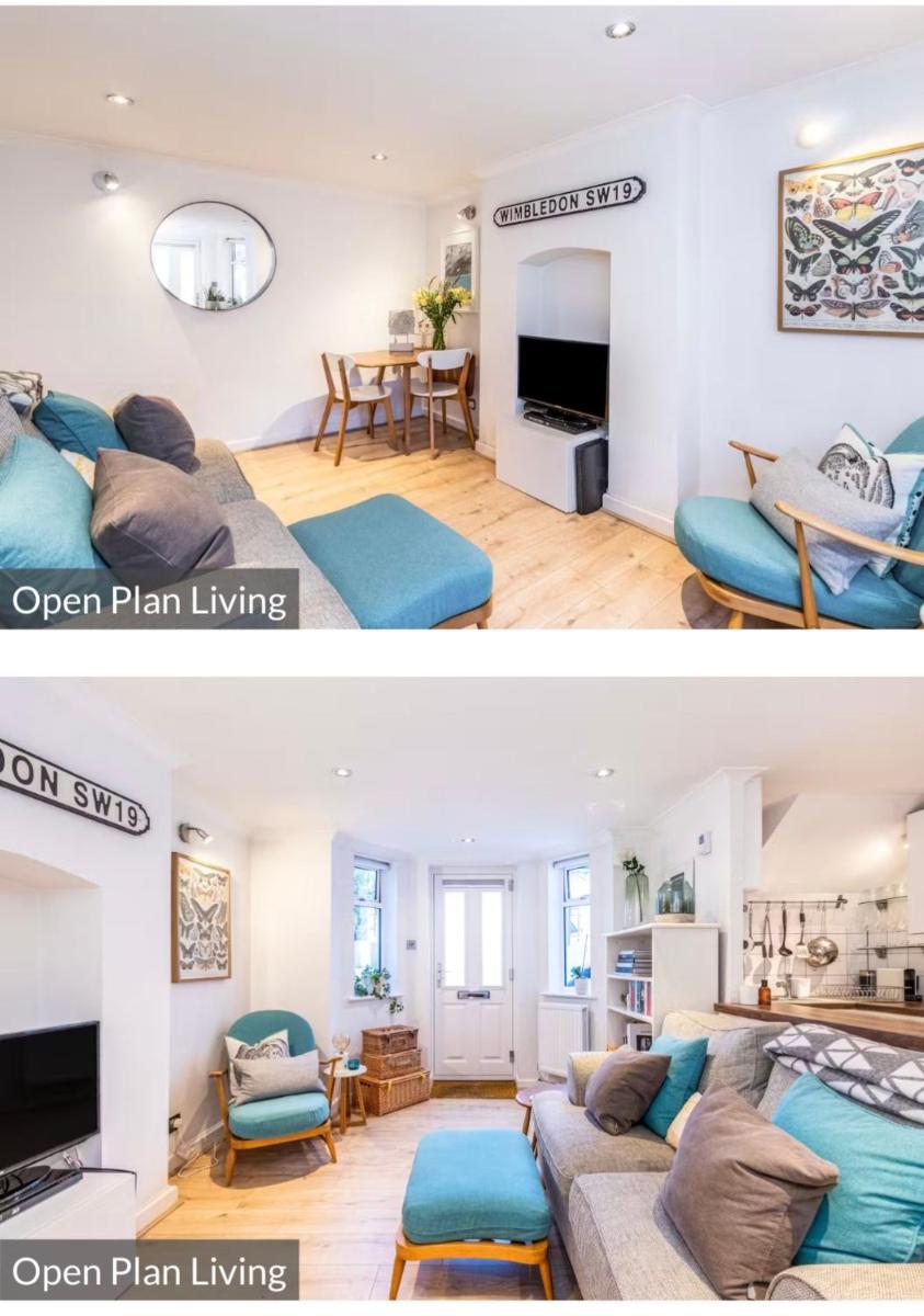 Stunning, stylish garden flat in the heart of Wimbledon