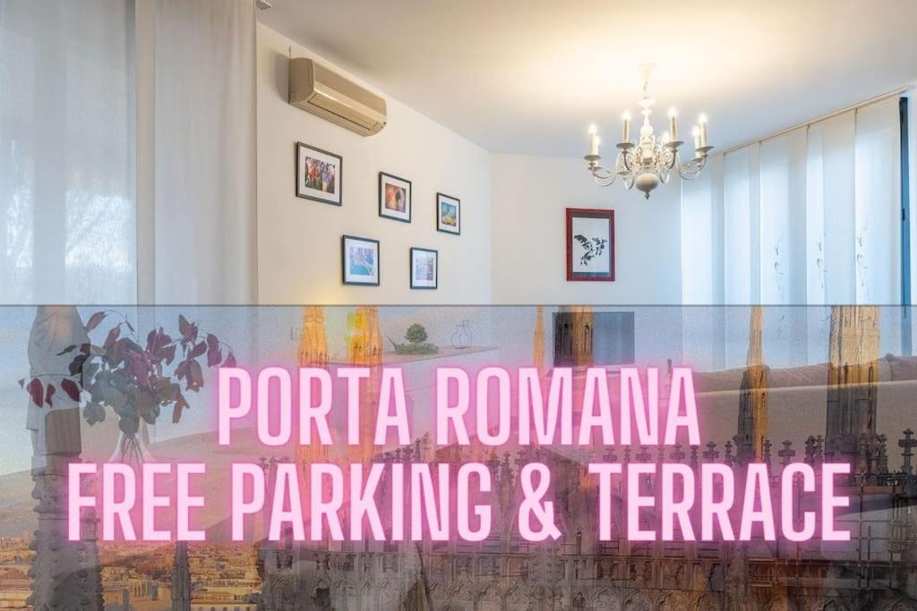 [Duomo-PortaRomana]XXL HOME terrace & free parking