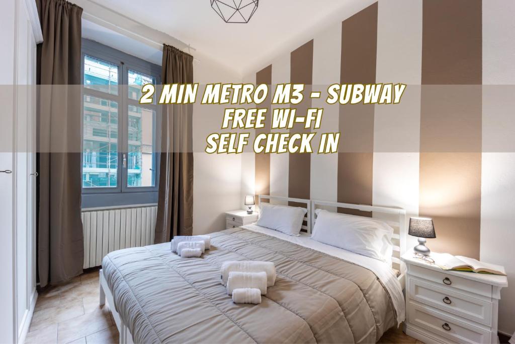 Elegant Apt near metro Porta Romana WIFI-NETFLIX