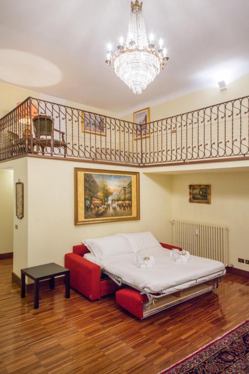 Loft in Navigli District with Jacuzzi & Sauna – Papiniano