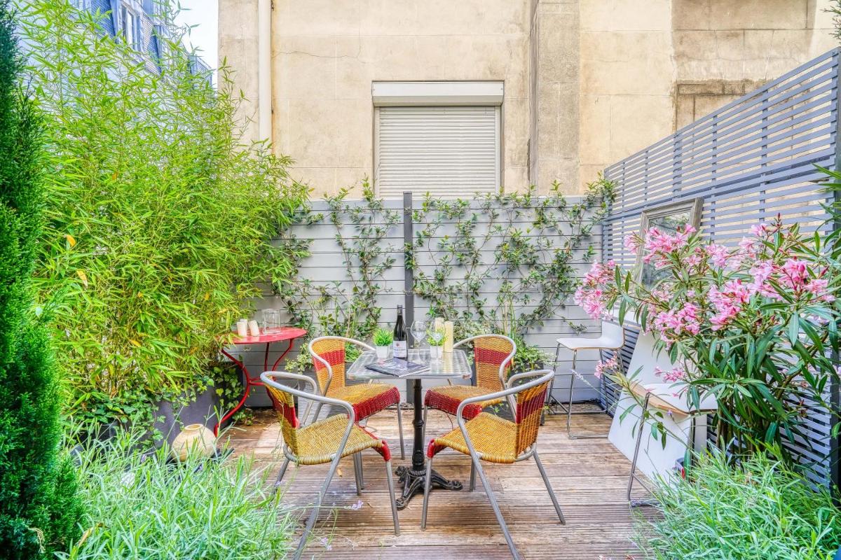 Amazing private terrasse-Sentier