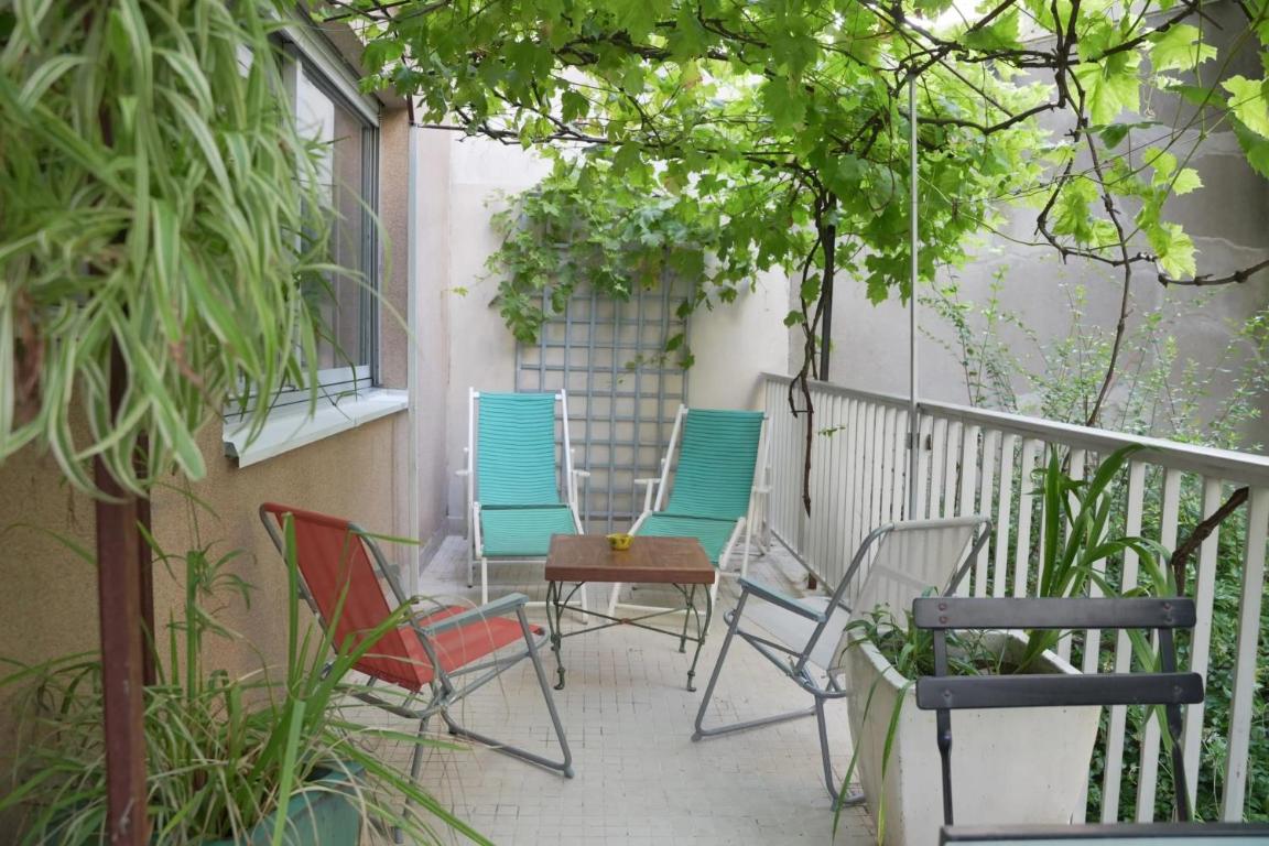 Appartement charmant a Paris 48 m² avec terrasse de 20 m²