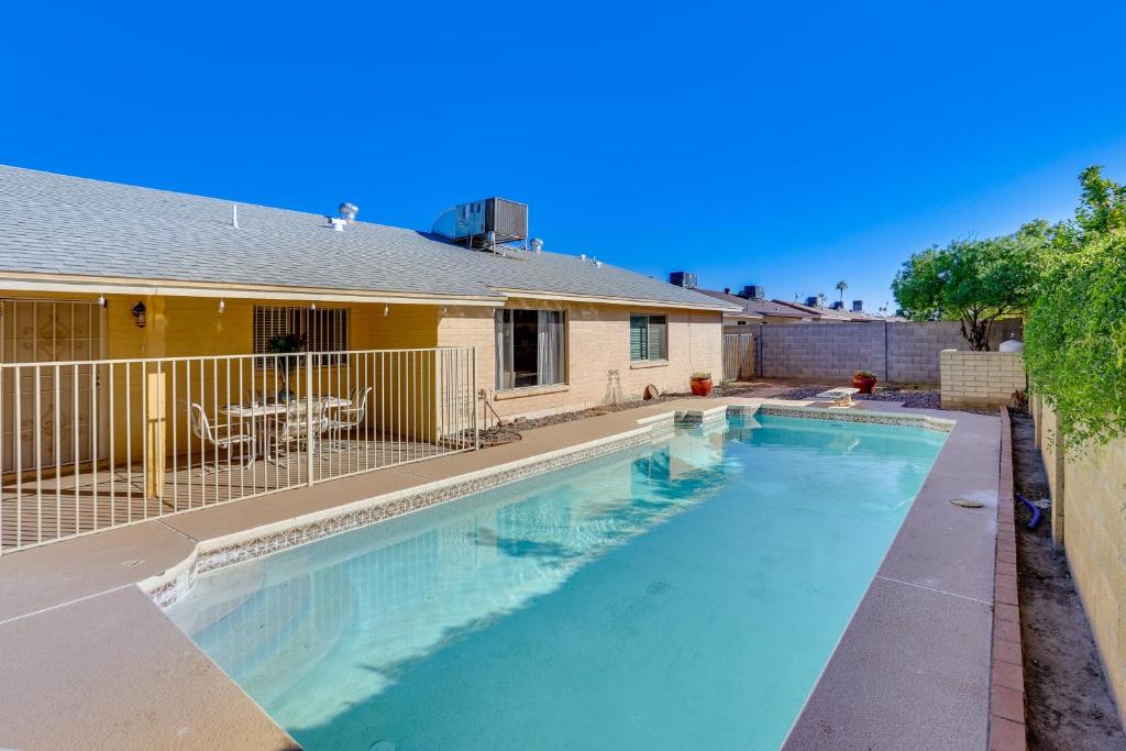 Glendale Oasis with Private Pool, Patio and Fireplace!