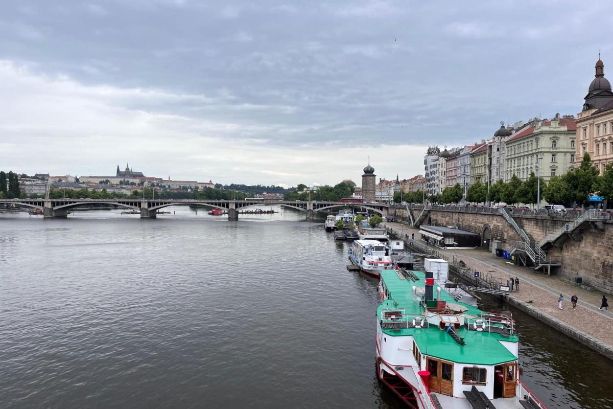 Comfortable and cosy apt a few steps from Dancing House and Naplavka Dance