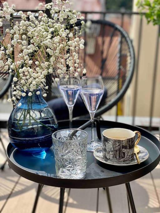 Romantic Terrace Studio in Karlín