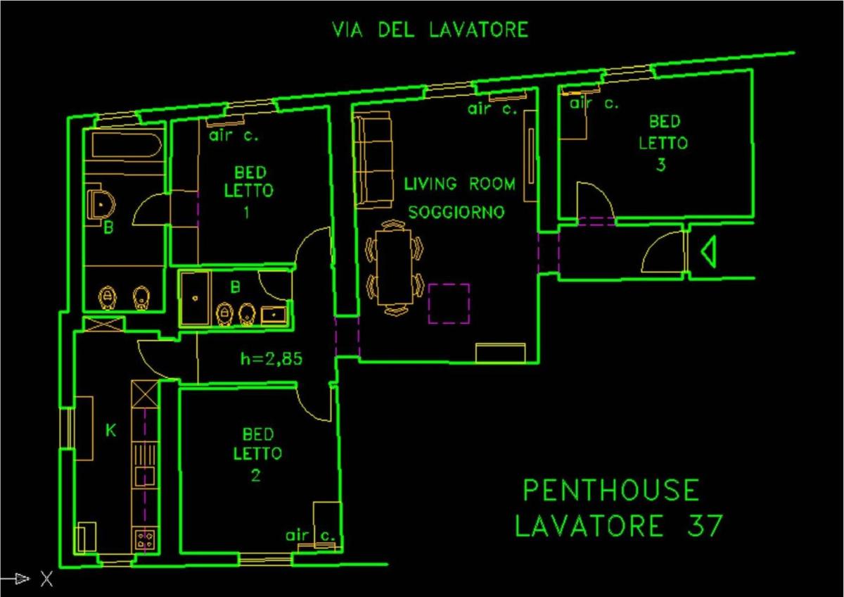 Appartamento Lavatore