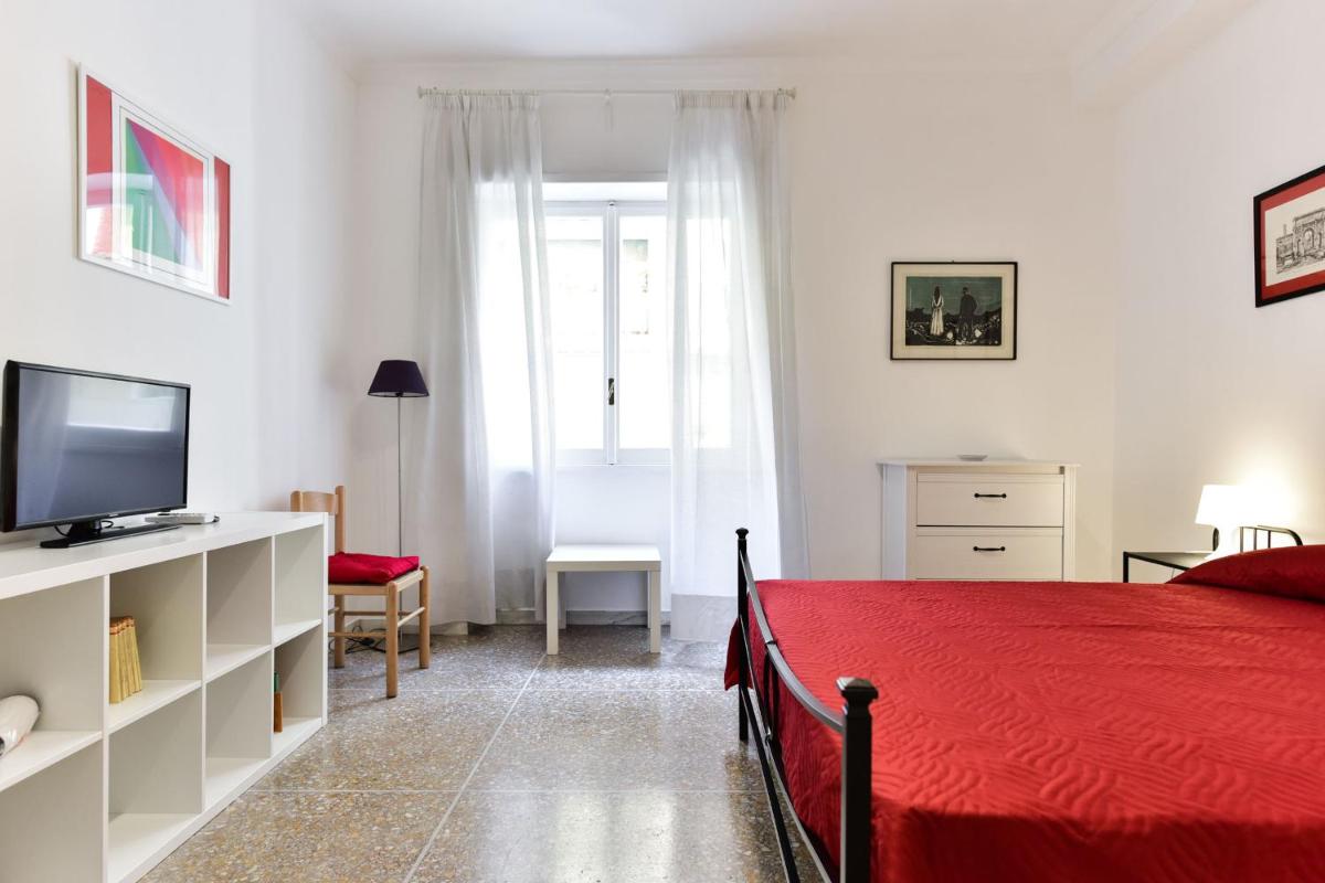 Red & White Vatican Apartment