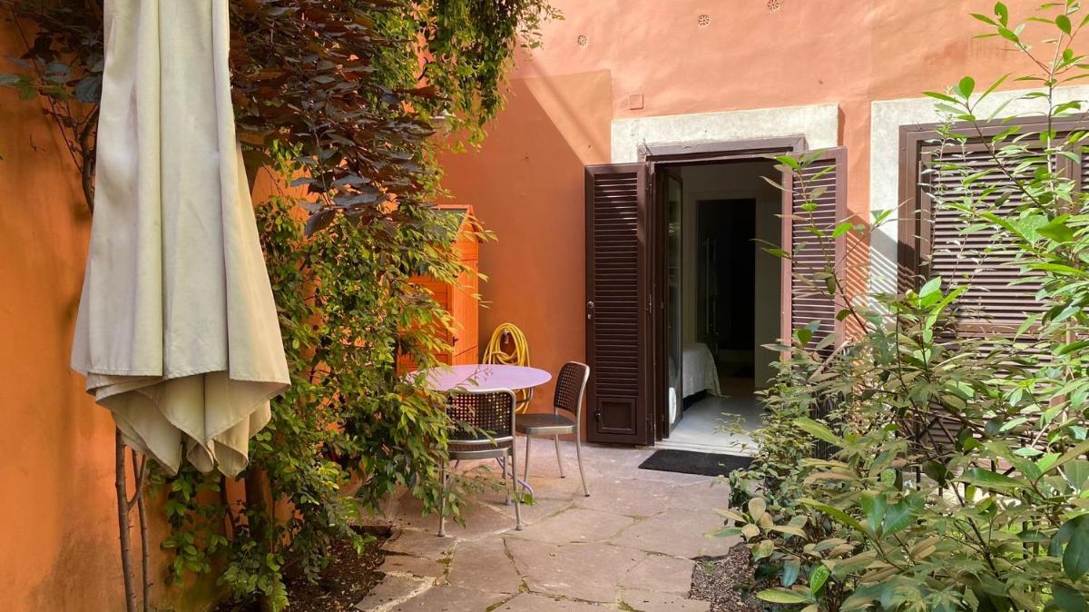 Rione Monti Studio Apt with private garden