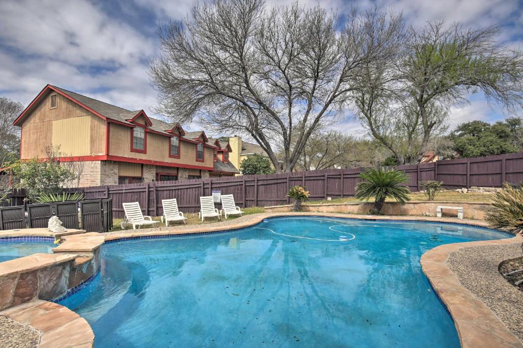 San Antonio Home with Pool and Hot Tub Near SeaWorld!