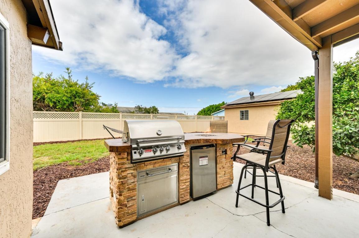 Sunny San Diego Home with Private Yard and Grill!