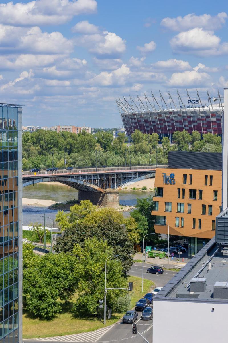 Ludna Apartment Overlooking the Center by the Vistula River Warsaw by Noclegi Renters