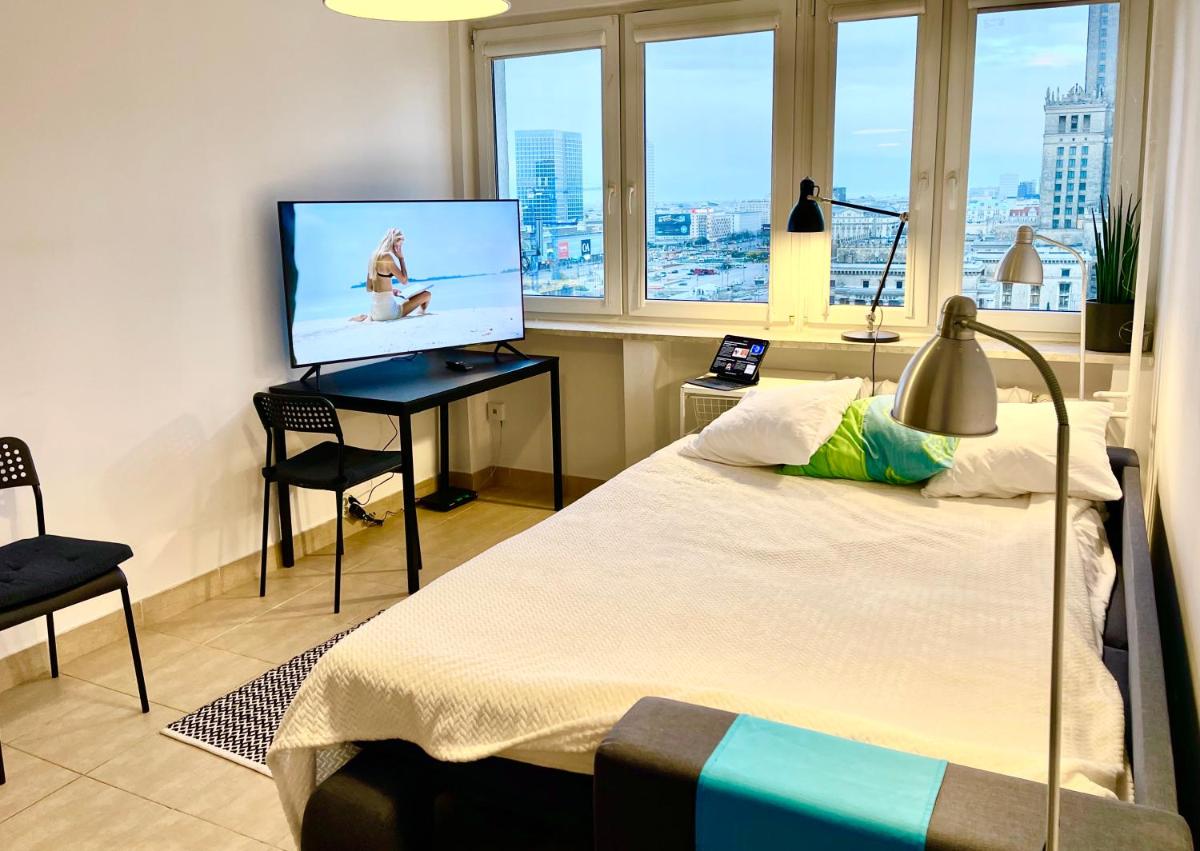 Super Apartament PALACE 2x Metro Fast WiFi 500 Mbs Netflix AppleTV SmartTV Panorama Miasta